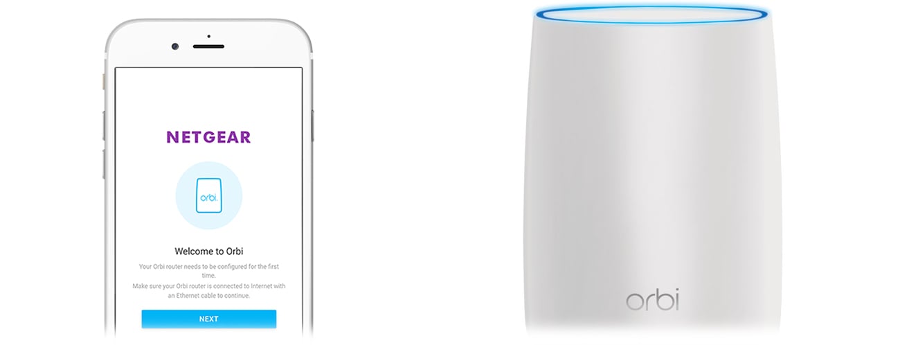 Конфигурация розетки Wi-Fi системы Netgear Orbi