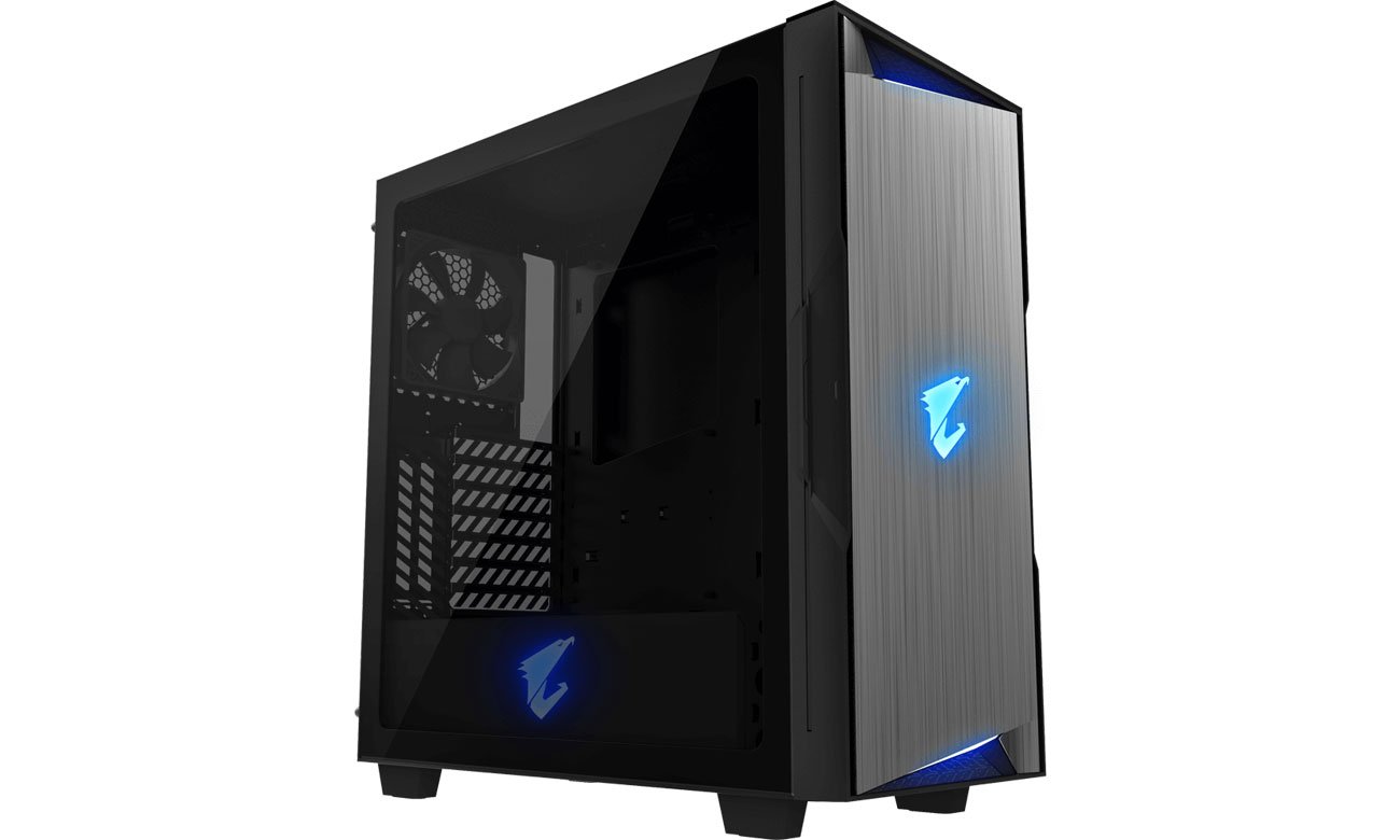 Корпус для компьютера Gigabyte AORUS C300 GLASS GB-AC300G