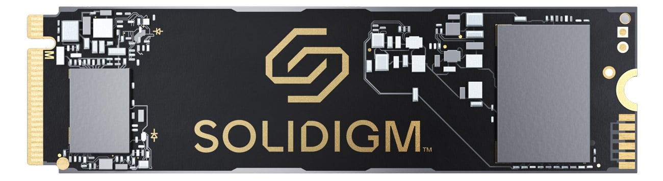 M.2 Solidigm P41 Plus PCIe Gen4 NVMe SSD – вид спереду