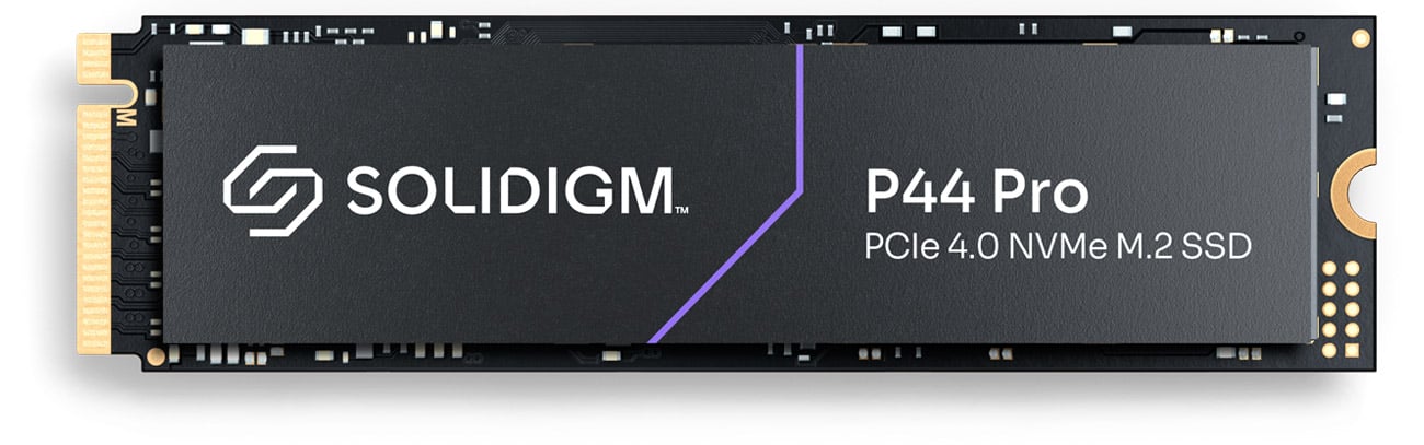 M.2 Solidigm P44 Pro PCIe Gen4 NVMe SSD – вид спереди