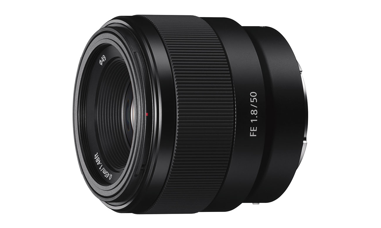 Объектив SonyFE 50mm f/1.8 с фиксированным фокусным расстоянием