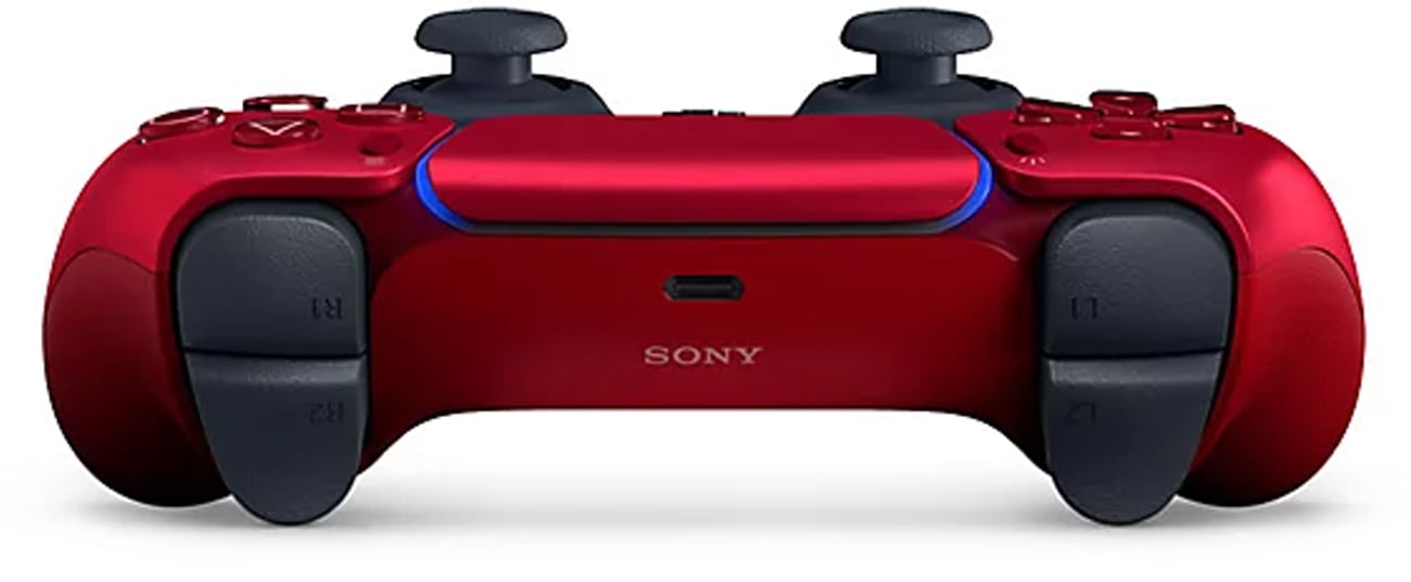 Контролер Sony DualSense для PlayStation 5 Volcanic Red - вид зверху