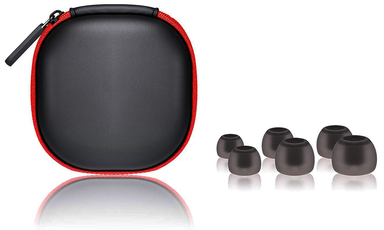 Силiконовi насадки та чохол для SoundMagic E11D Black