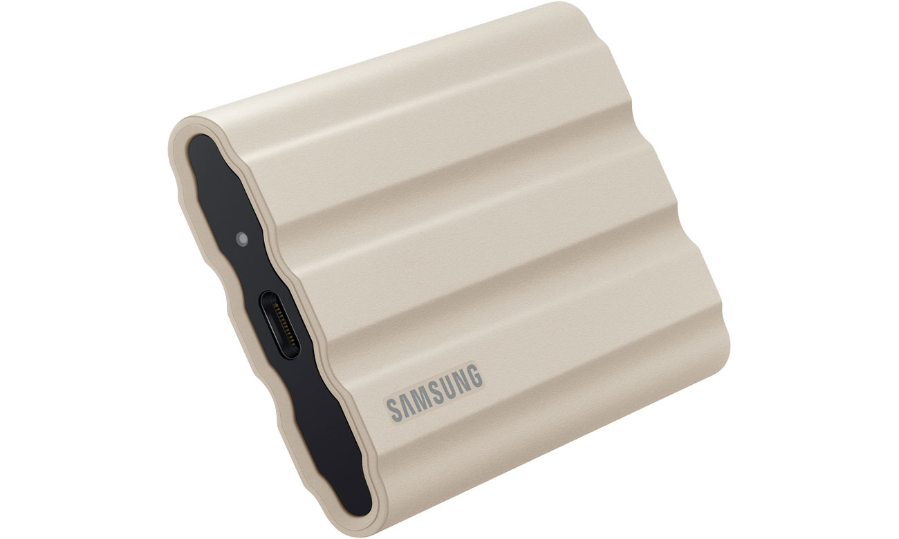 Твердотільний накопичувач Samsung Shield T7 2TB USB 3.2 Gen. 2, бежевий