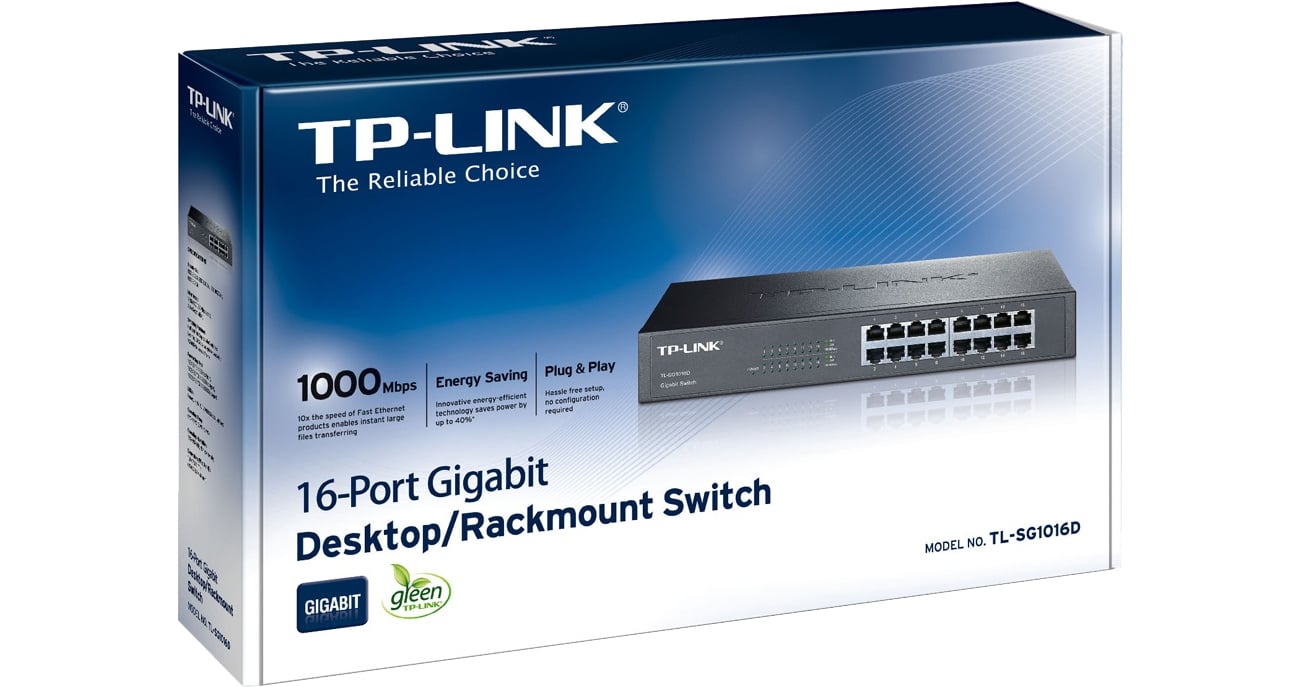 Коробка TP-Link TL-SG1016D