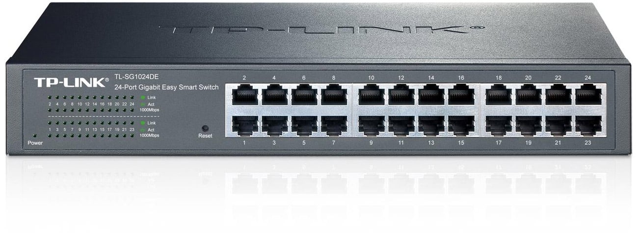 Комутатор TP-LINK 24p TL-SG1024DE