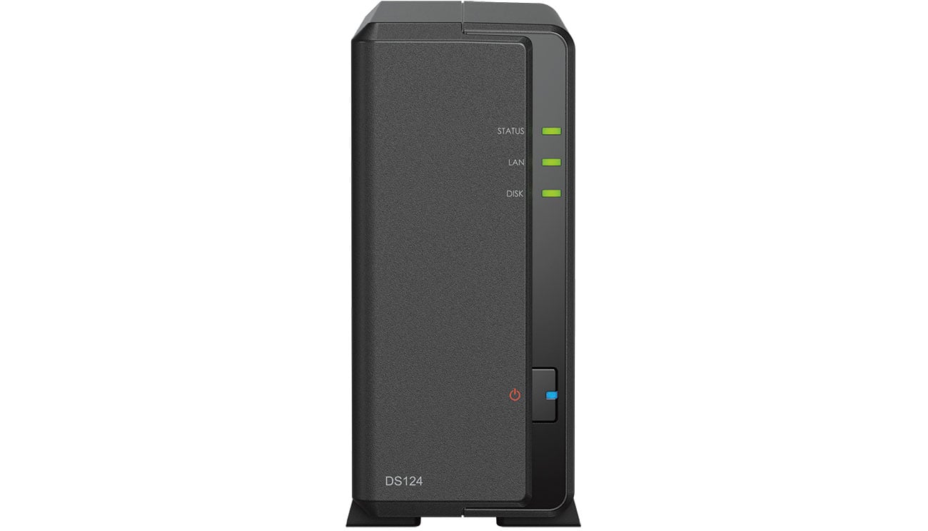 Synology DS124, вид спереди