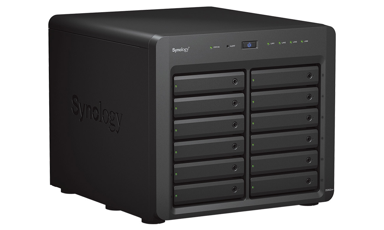 Synology DS3622xs+ передний угол обзора