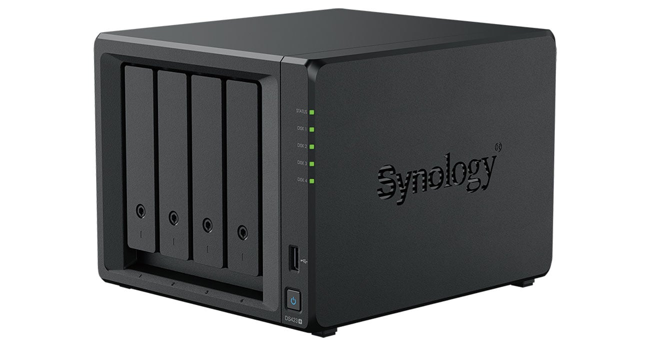 Synology DS423+ збоку