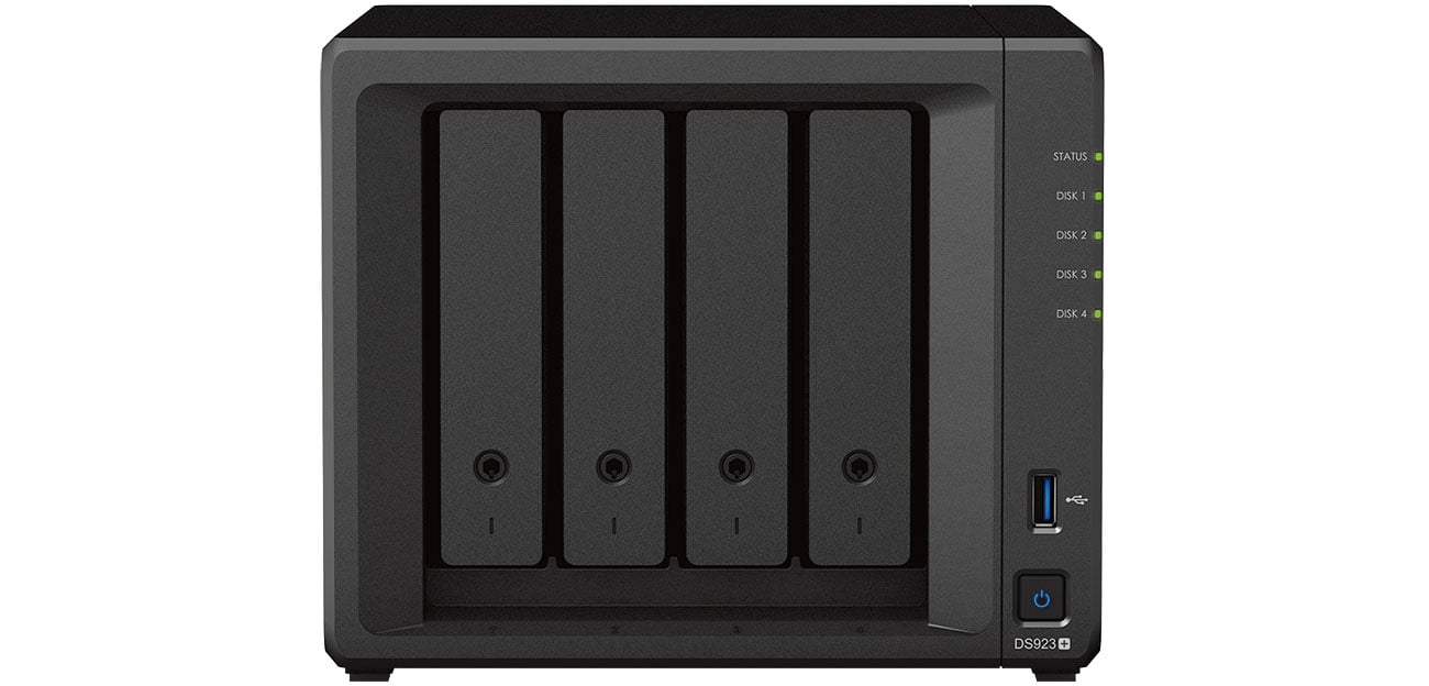 Synology DS923+ Вид спереду