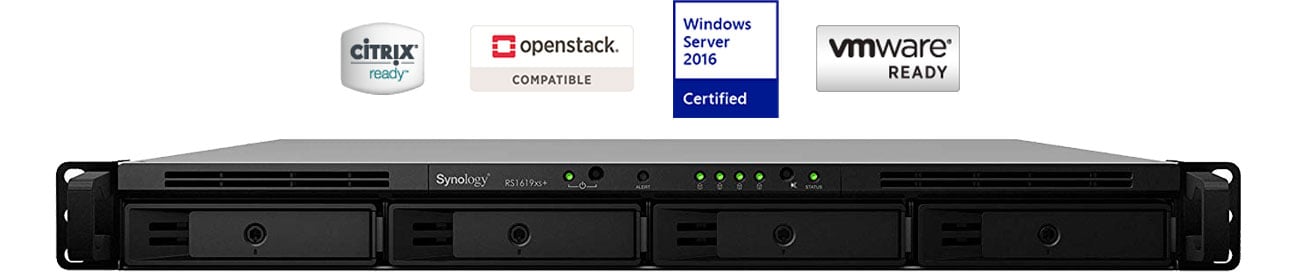 Віртуалізація Synology RackStation RS1619xs+