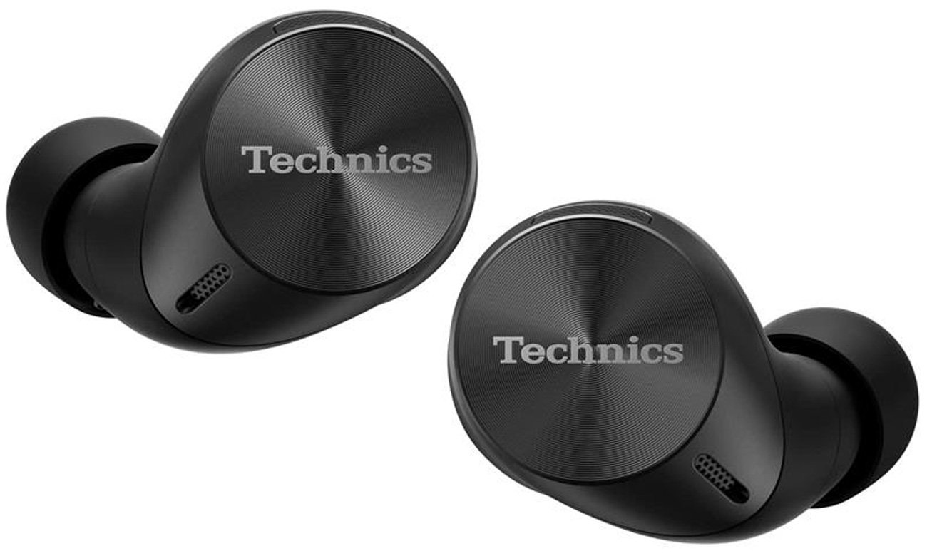 Беспроводные наушники Technics EAH-AZ40M2 Black - вид левого и правого наушников