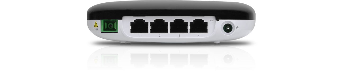 Разъемы маршрутизатора Wi-Fi Ubiquiti UFiber GPON