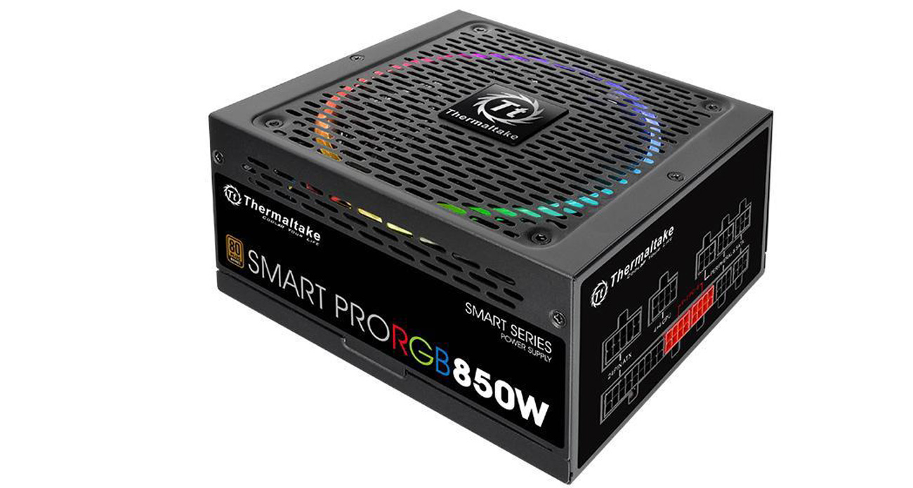 Блок питания Thermaltake 850W Smart Pro RGB Modular 80+ Bronze BOX