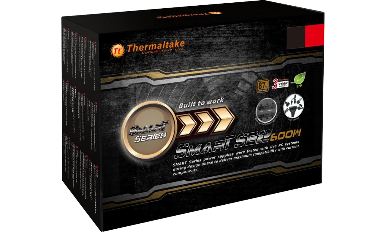 Блок питания Thermaltake Smart SE2 600W PS-SPS-0600MNSAWE-1