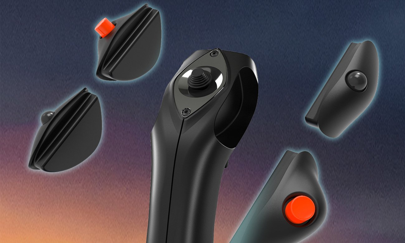 Thrustmaster TCA Sidestick X Airbus Edition – универсальная, модульная конструкция