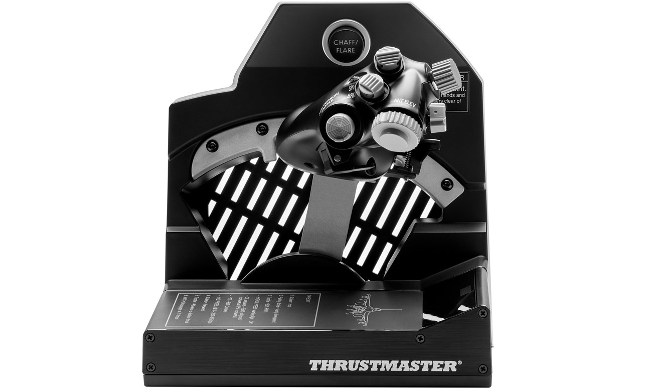 Металевий дросельний блок Thrustmaster Viper TQS Mission Pack - вид спереду