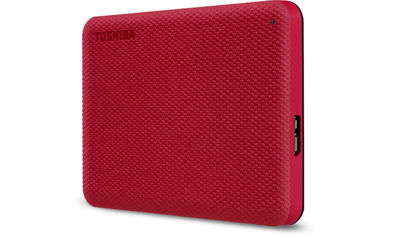 Зовнішній диск Toshiba Canvio Advance 1TB USB 3.2 Red