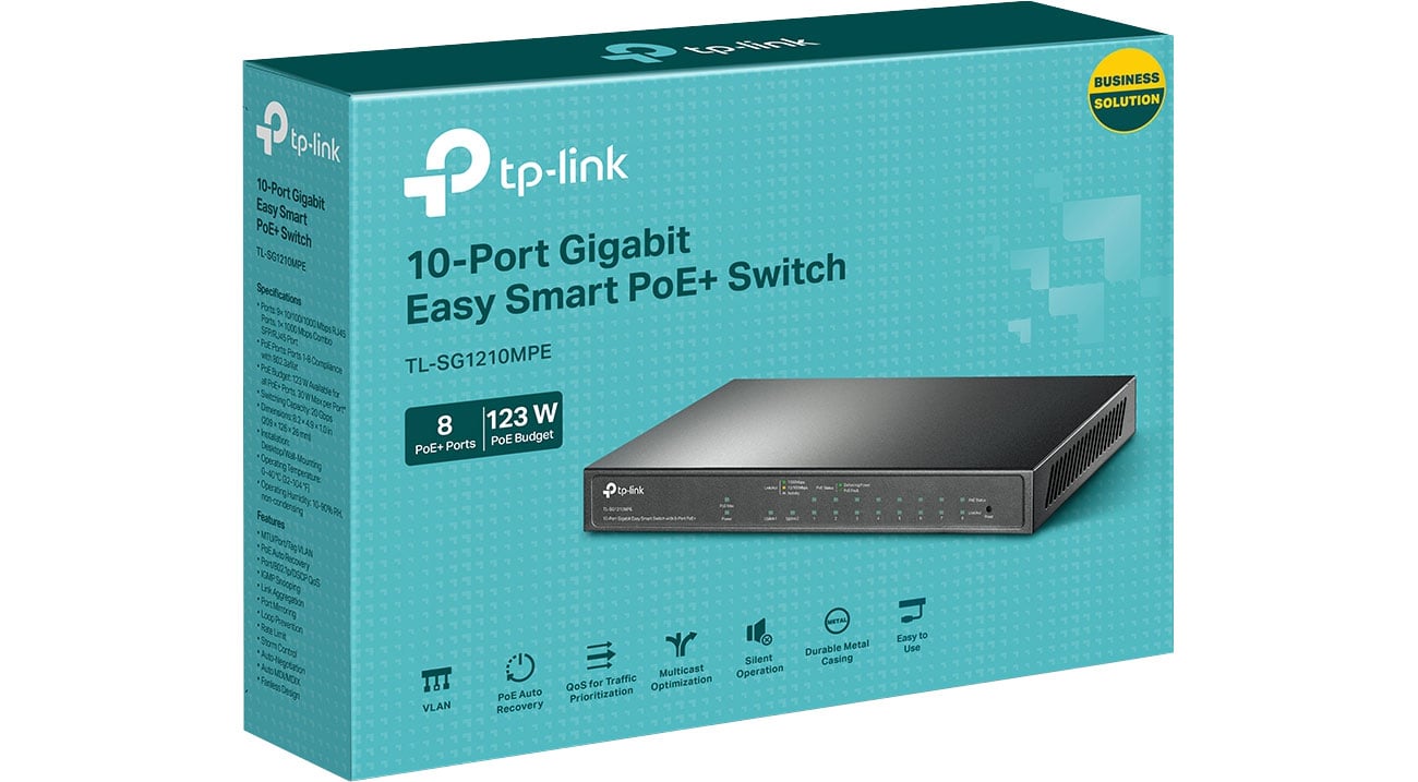 Приставка TP-Link TL-SG1210MPE