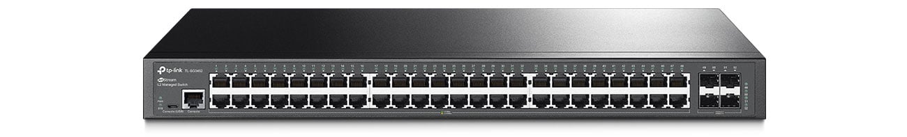 Коммутатор TP-Link 52p TL-SG3452 (48x1000Mbit, 4xSFP) TL-SG3452 (управляемый) (SMB)