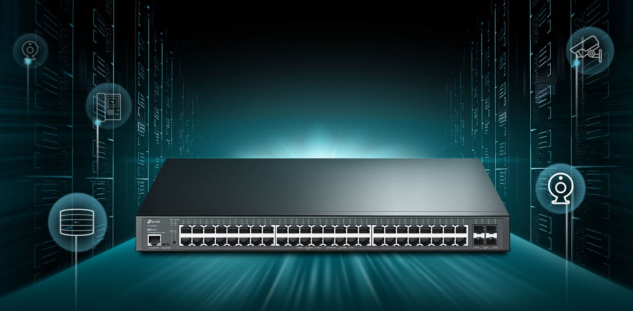 Коммутатор PoE TP-Link TL-SG3452XP