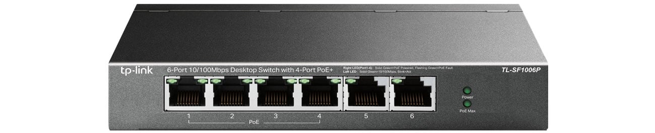 Порти TP-Link TL-SF1006P