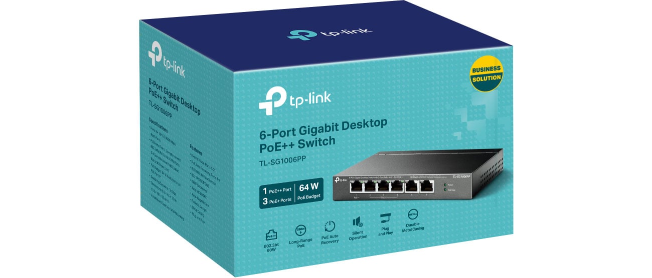 Пакет TP-Link TL-SG1006PP