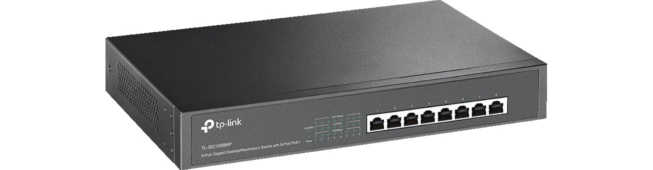 Коммутатор TP-Link TL-SG1008MP