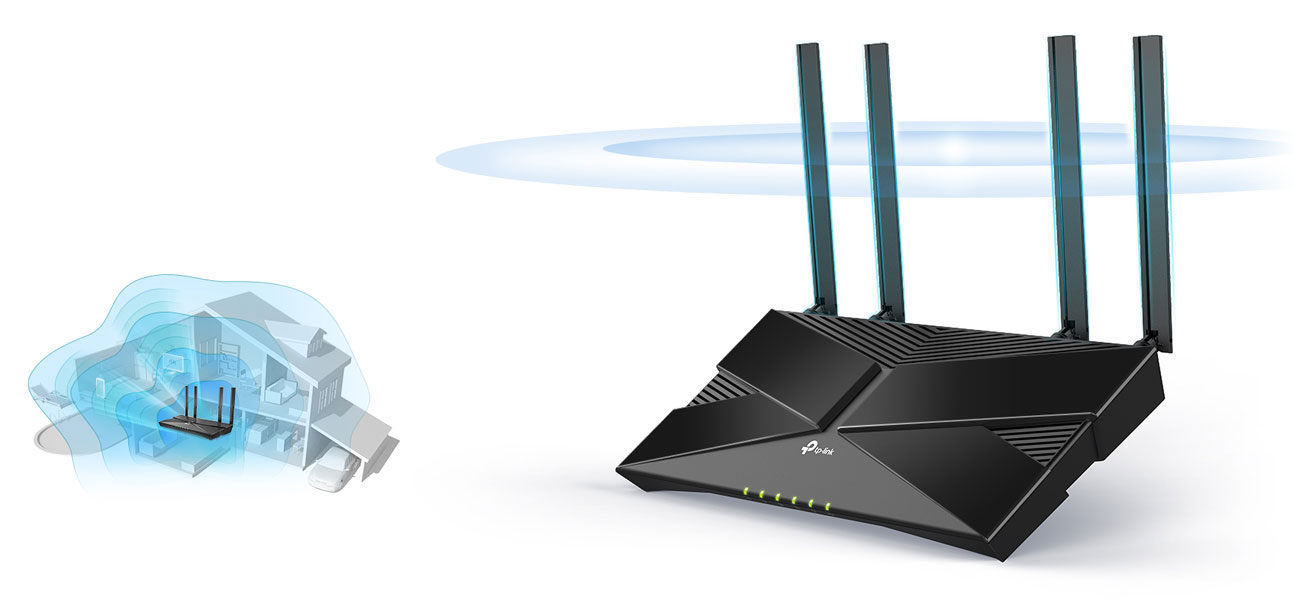 TP-Link Archer AX10 - діапазон