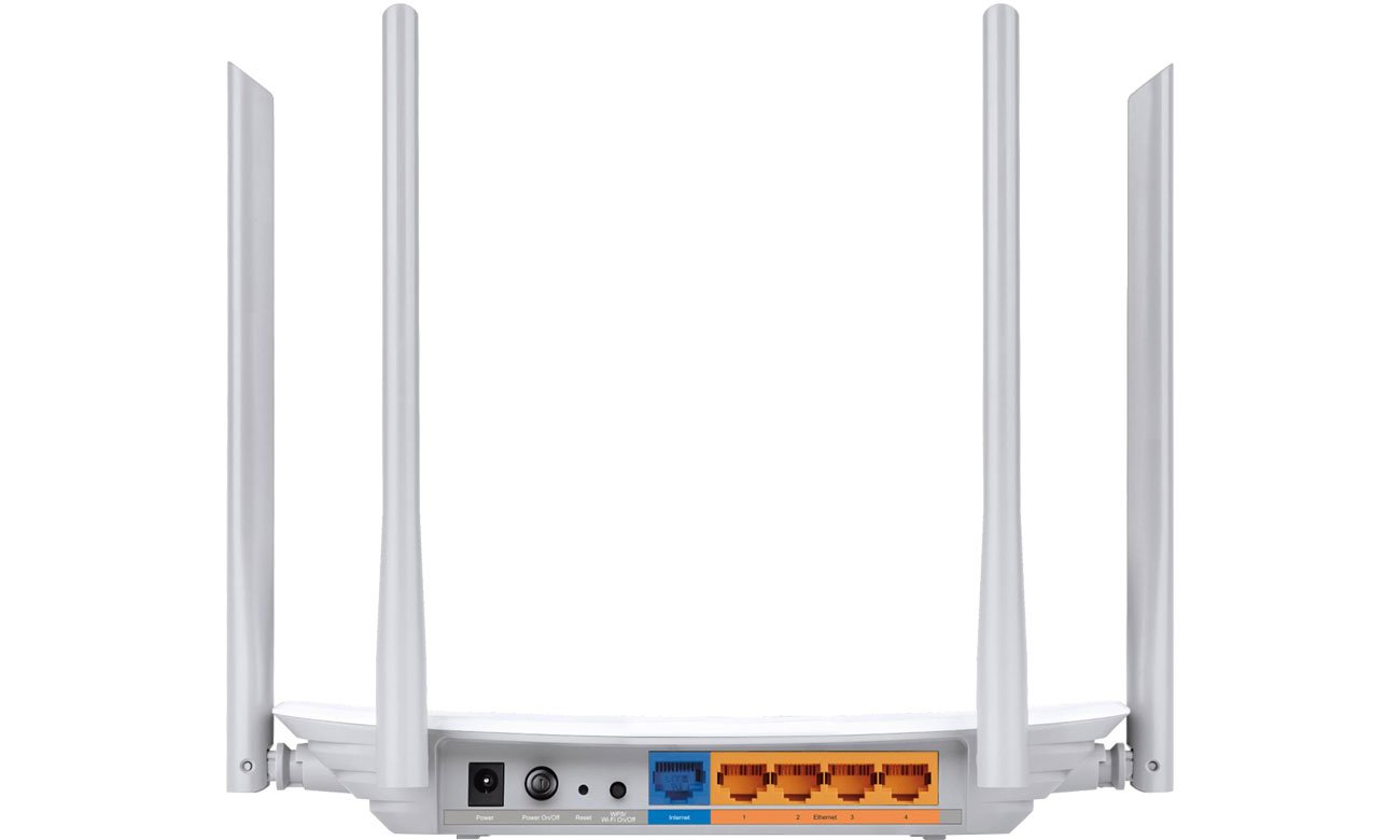 TP-Link Archer C50 4 разъема антенны