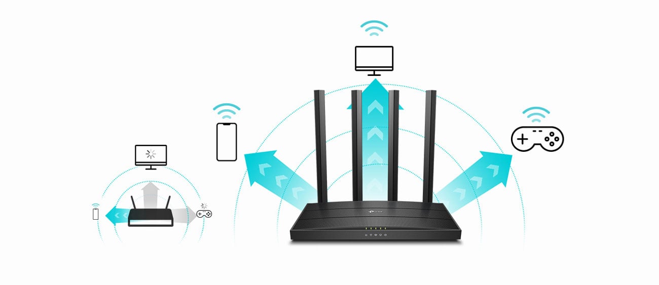 Маршрутизатор TP-Link Archer C80