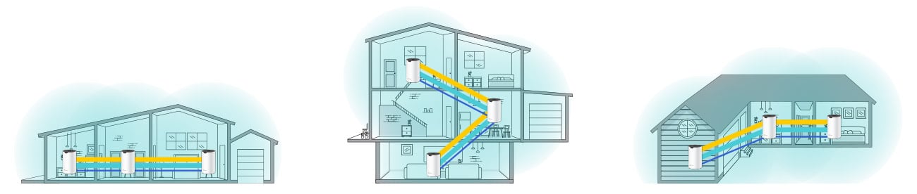 Меш-система Wi-Fi TP-Link Deco S4