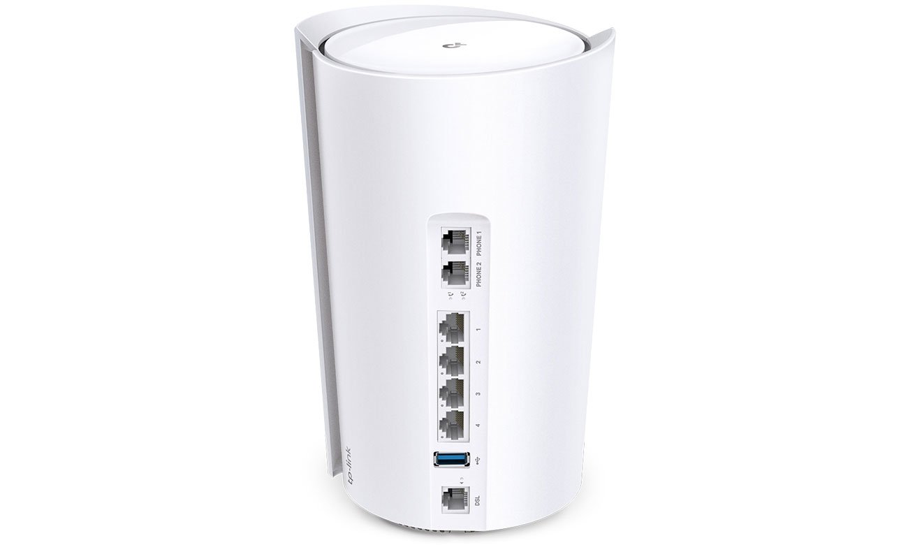 TP-Link Deco X73-DSL LAN, порти USB