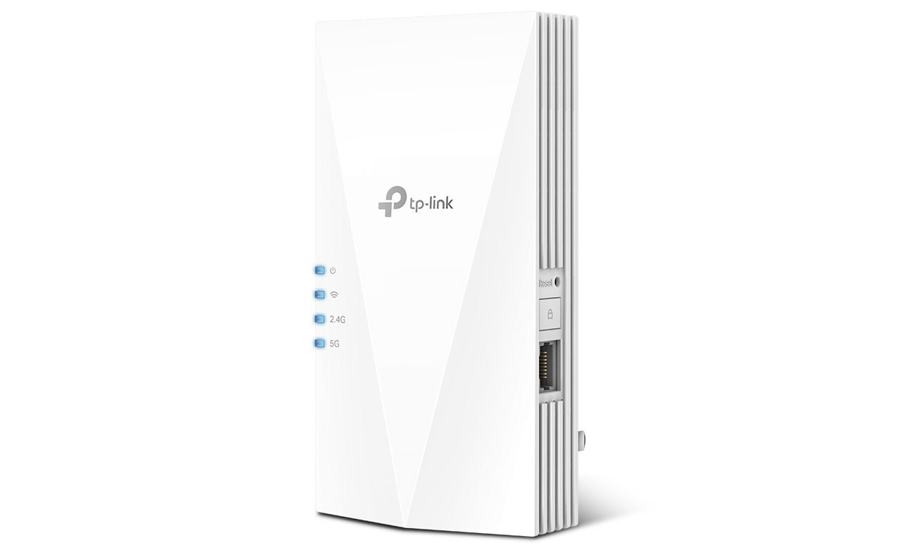 Універсальний бездротовий підсилювач TP-Link RE700X - кутовий вид спереду