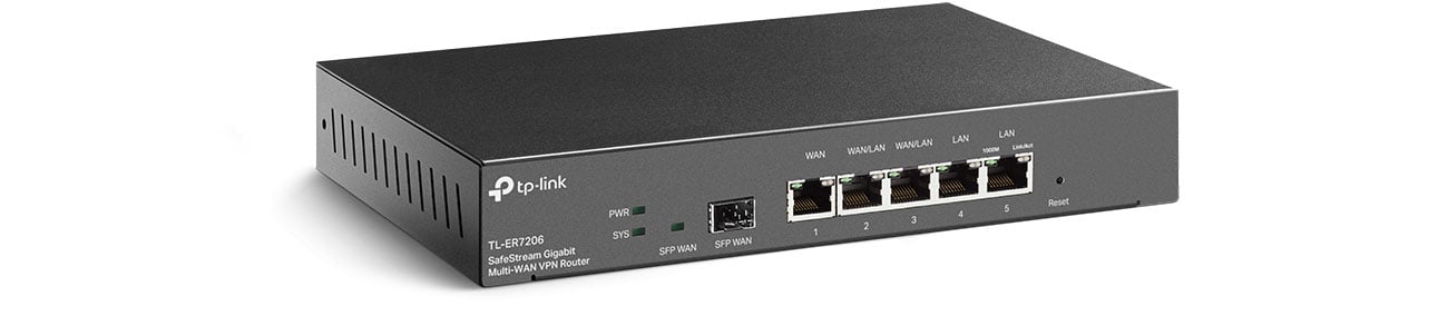 Маршрутизатор TP-Link TL-ER7206 (1xWAN 2xLAN 2xWAN/LAN 1xSFP) VPN