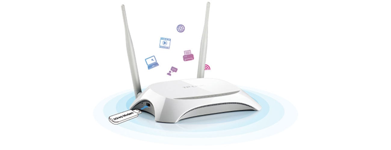 Совместное использование подключения 3G/4G TP-Link TL-MR3420