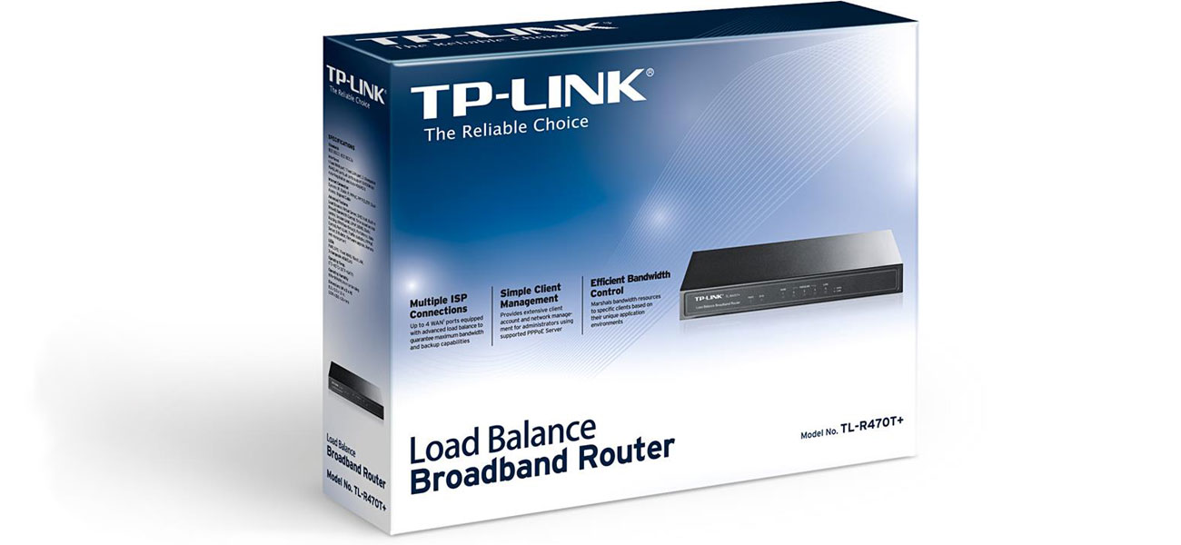 Широкосмуговий маршрутизатор TP-Link TL-R470T+