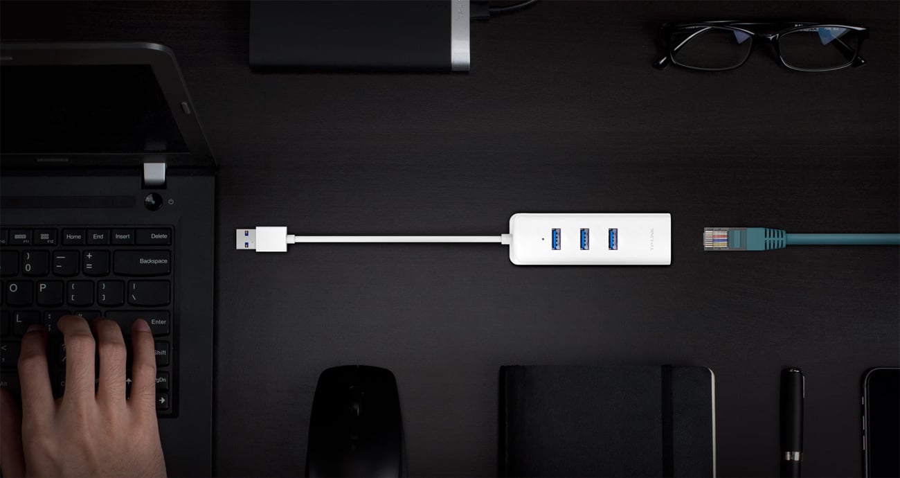 Сетевая карта USB TP-Link UE330 Hub