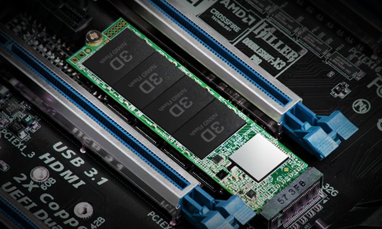 M.2 Transcend 115S PCIe NVMe SSD - Швидка передача даних