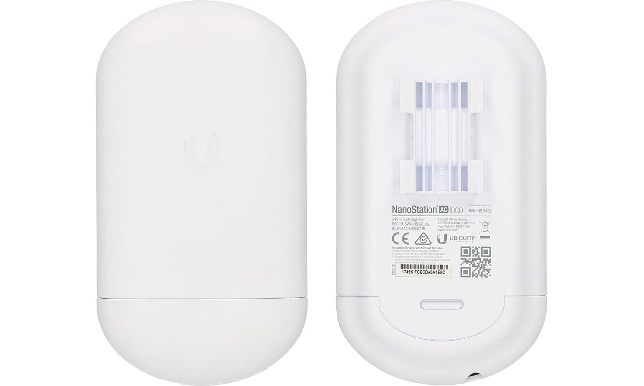 Ubiquiti airMAX NanoStation AC Loco 13dBi 5GHz 1xLAN PoE NS-5ACL