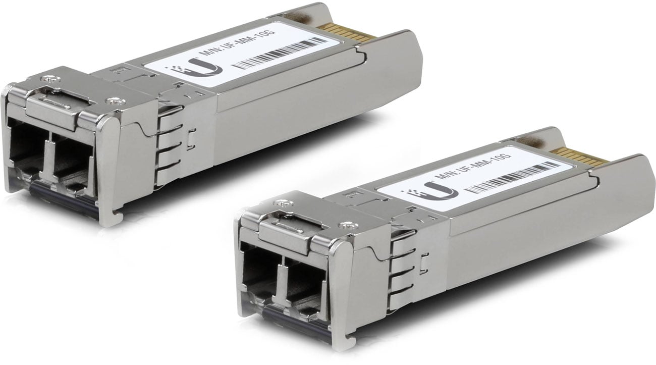 Модуль Ubiquiti UF-MM-10G Multi-Mode 10Gb/s SFP+ 2xLC SFP (2 шт.)