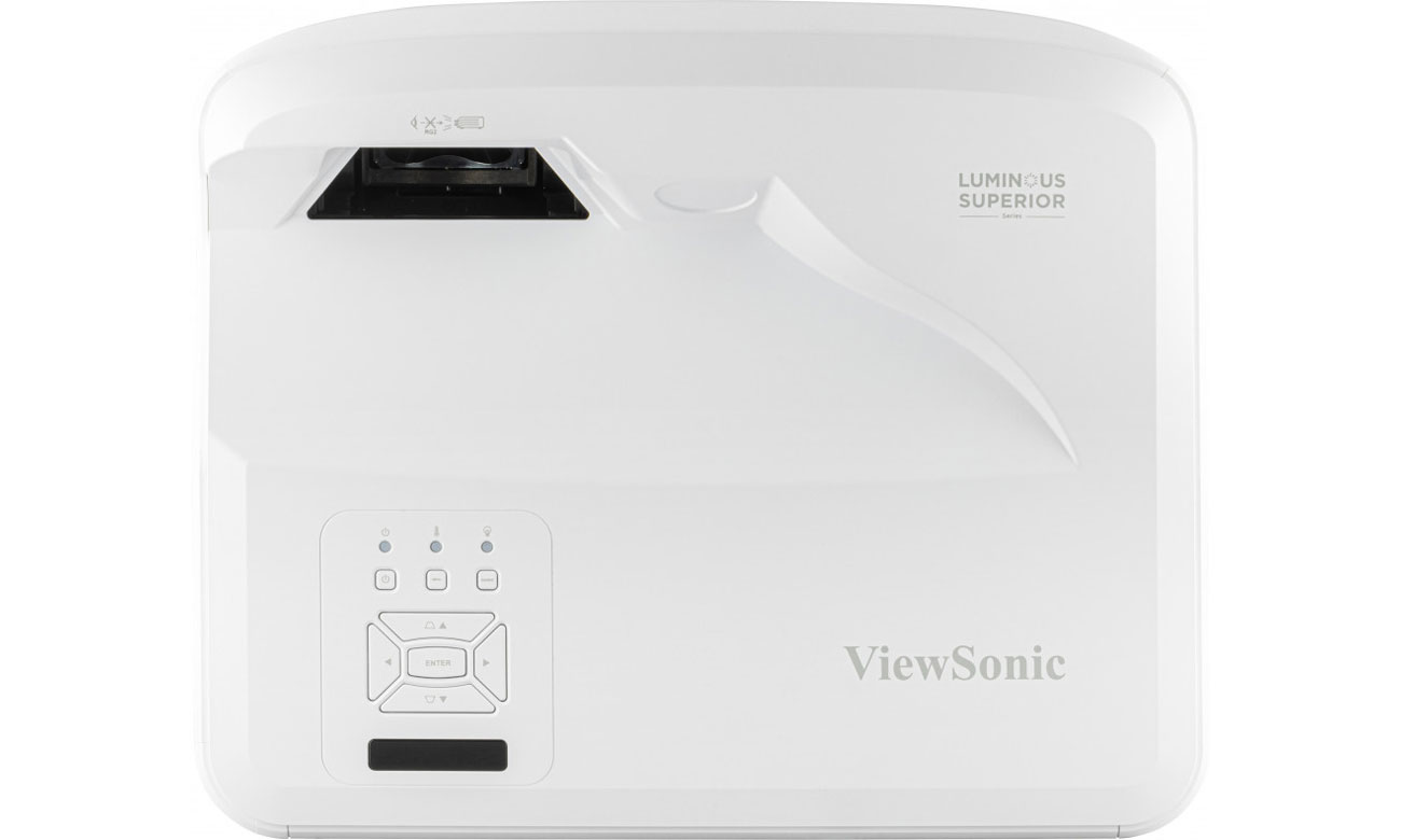 Вид сверху ViewSonic LS832WU