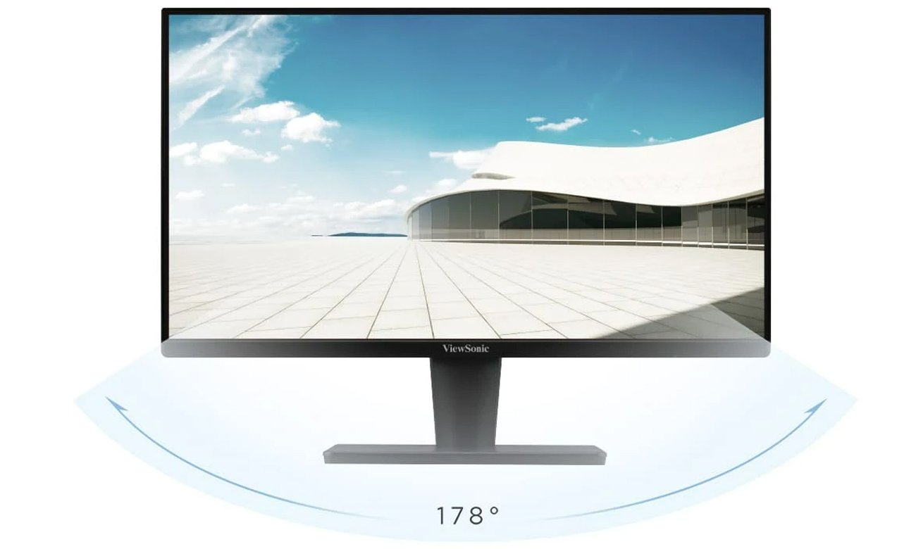 Кут огляду ViewSonic VA2215-H 178 градусів