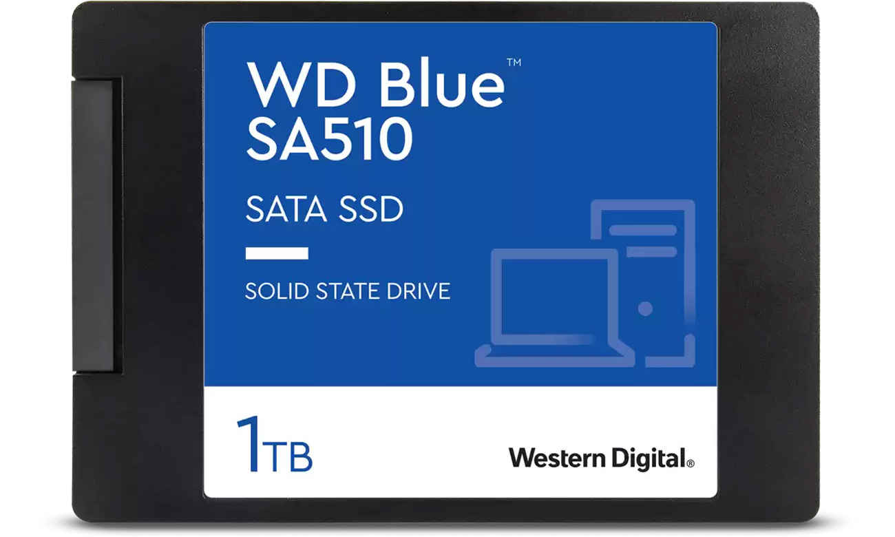 2,5-дюймовий SSD WD Blue SA510 1 ТБ – вид спереду