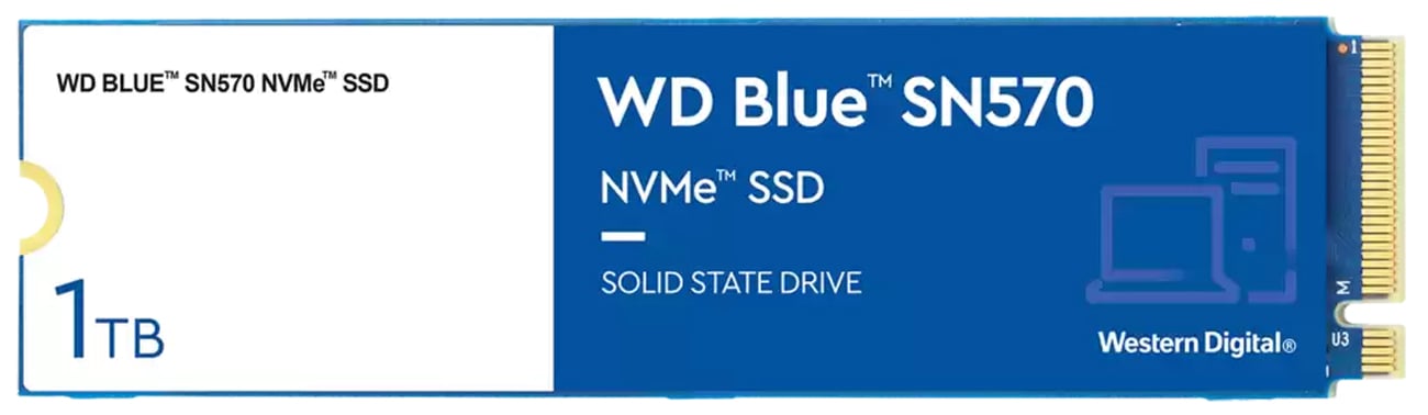 SSD M.2 WD Blue SN570 NVMe 1 ТБ