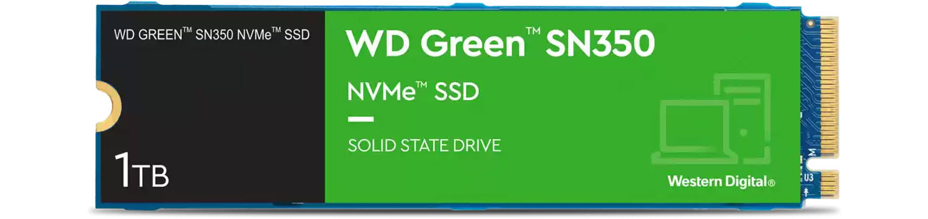 WD Green SN350 1 ТВ M.2 PCIe NVMe