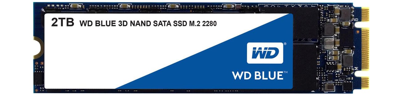 2 ТБ WD Blue SSD M.2 2280 3D NAND WDS200T2B0B