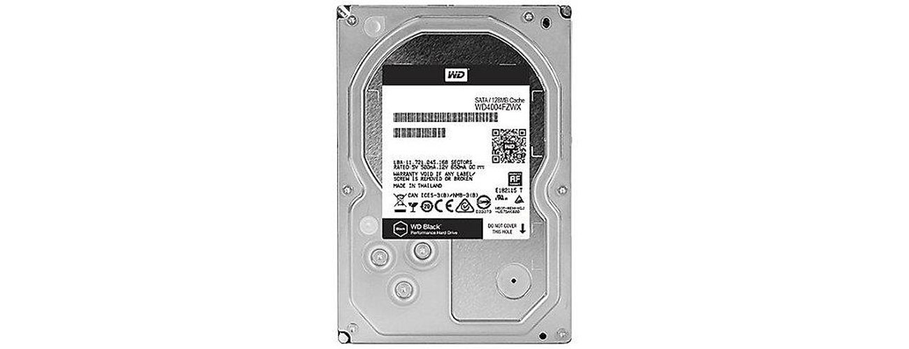 HDD WD 6TB 7200 об/хв Ємнiсть 256MB BLACK WD4005FZBX