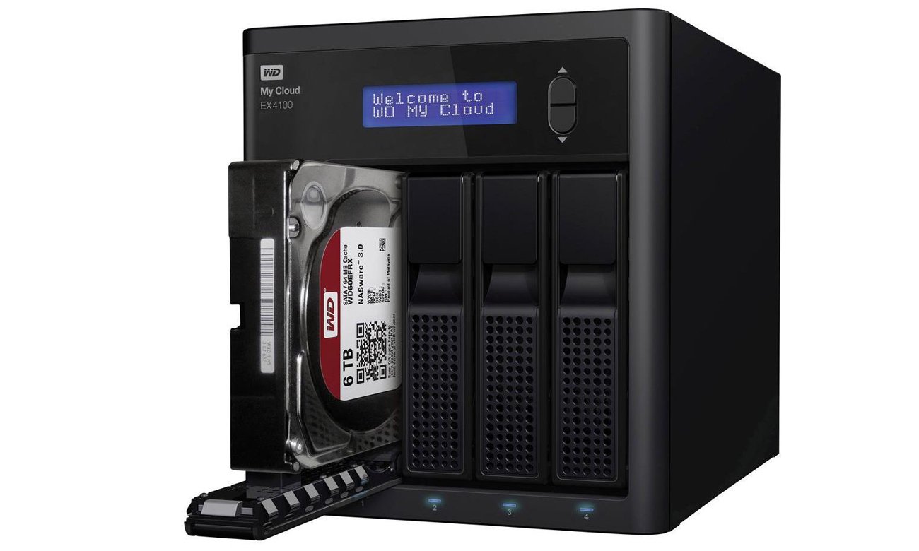 WD My Cloud EX4100 с диском