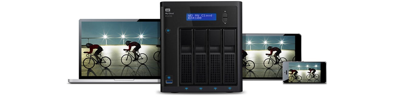 Мережевий диск/масив WD My Cloud EX4100